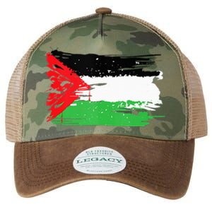 Palestine Flag Legacy Tie Dye Trucker Hat