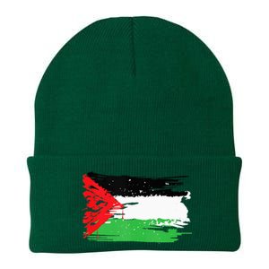 Palestine Flag Knit Cap Winter Beanie