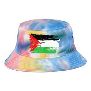 Palestine Flag Tie Dye Newport Bucket Hat