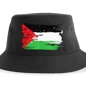 Palestine Flag Sustainable Bucket Hat