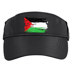 Palestine Flag Adult Drive Performance Visor