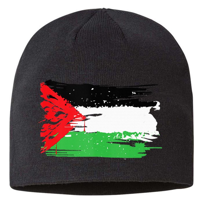 Palestine Flag Sustainable Beanie