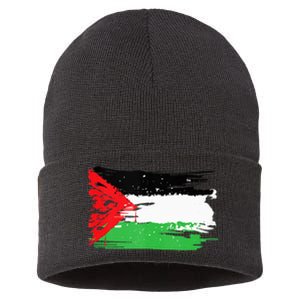 Palestine Flag Sustainable Knit Beanie