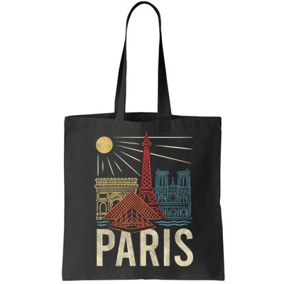 Paris France Paris Vacation Eiffel Tower Paris Souvenir Bag