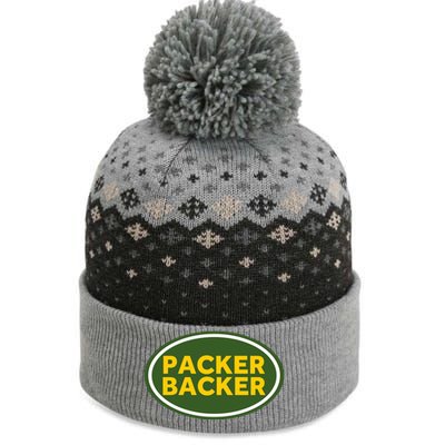 Packer Football The Baniff Cuffed Pom Beanie