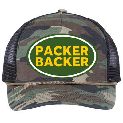 Packer Football Retro Rope Trucker Hat Cap