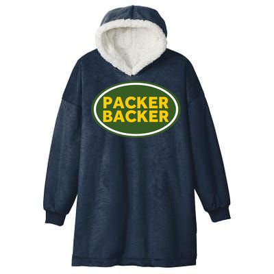 Packer Football Hooded Wearable Blanket