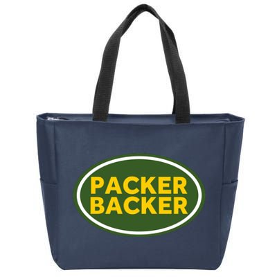 Packer Football Zip Tote Bag