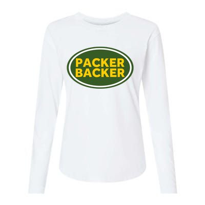 Packer Football Womens Cotton Relaxed Long Sleeve T-Shirt