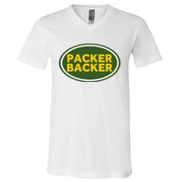 Packer Football V-Neck T-Shirt