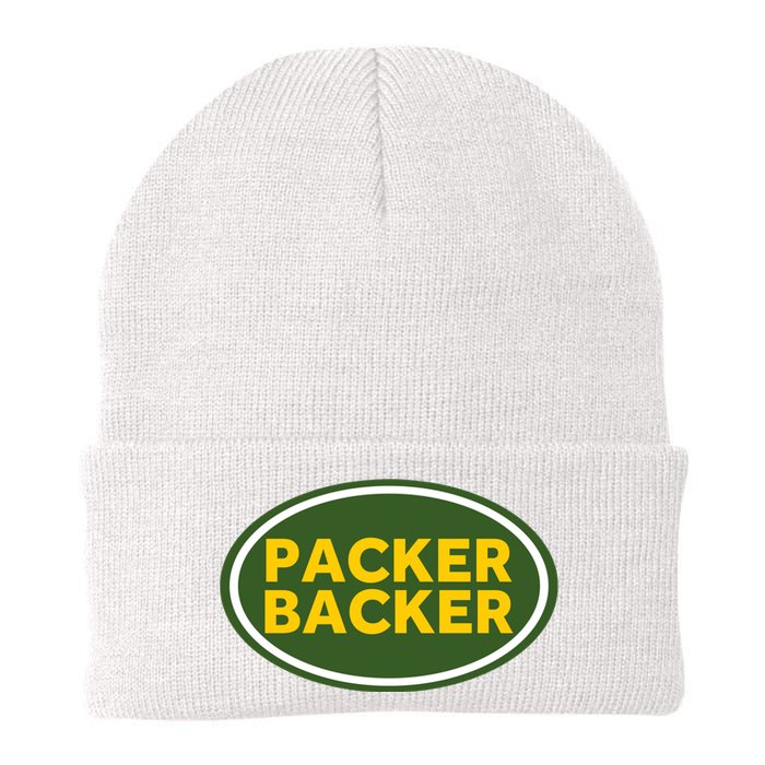 Packer Football Knit Cap Winter Beanie