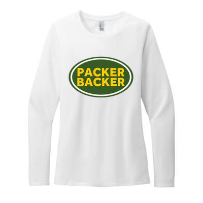 Packer Football Womens CVC Long Sleeve Shirt