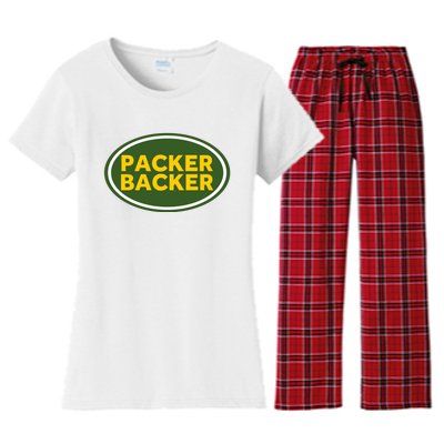 Packer Football Women's Flannel Pajama Set