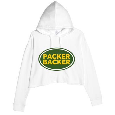 Packer Football Crop Fleece Hoodie