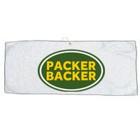 Packer Football Large Microfiber Waffle Golf Towel