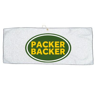 Packer Football Large Microfiber Waffle Golf Towel