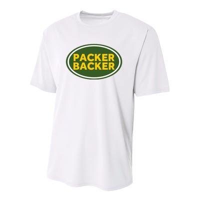 Packer Football Youth Performance Sprint T-Shirt