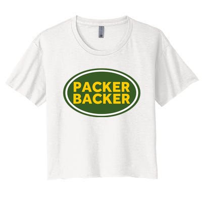 Packer Football Women's Crop Top Tee