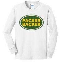 Packer Football Kids Long Sleeve Shirt