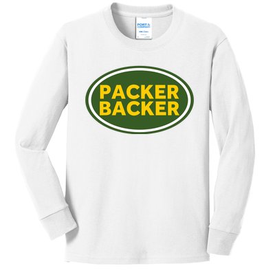 Packer Football Kids Long Sleeve Shirt