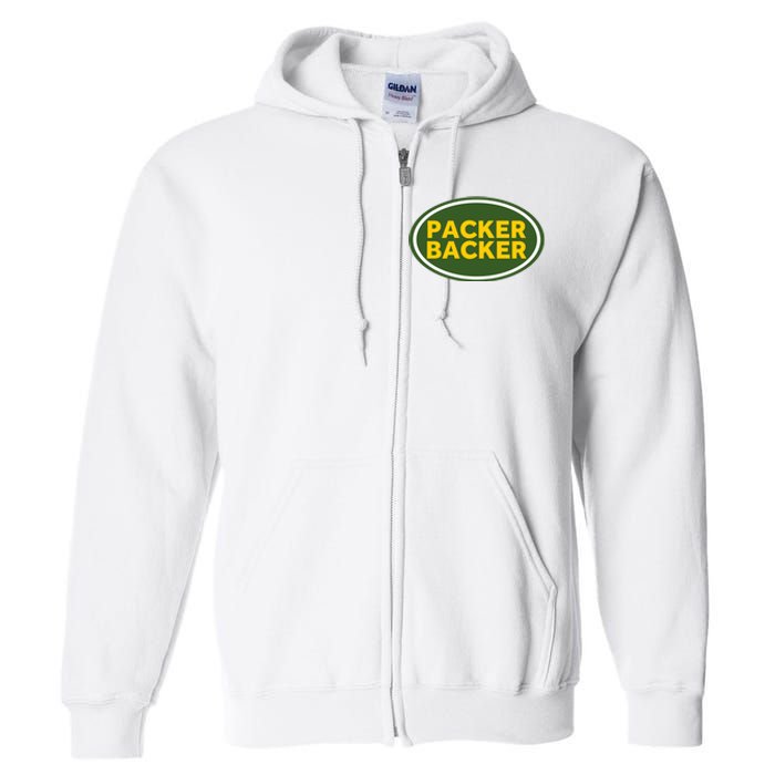 Packer Football Full Zip Hoodie