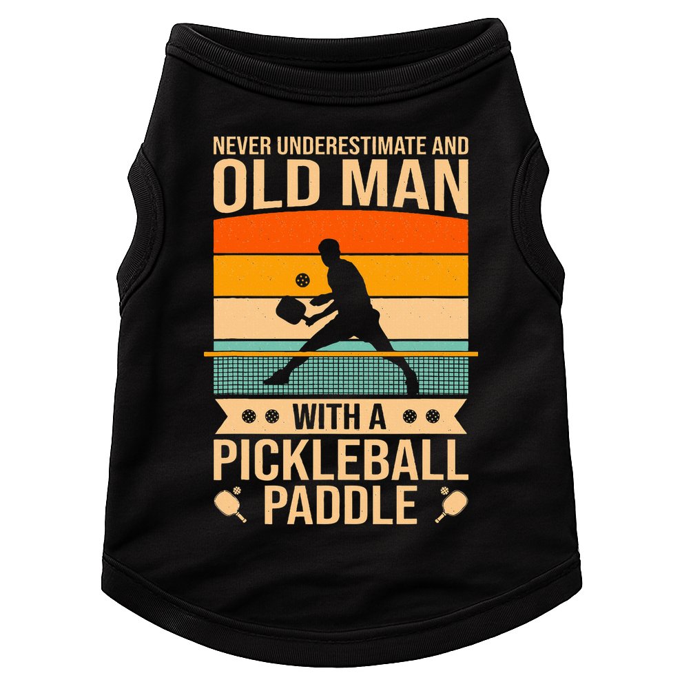 Pickleball Funny Doggie Tank