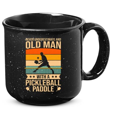 Pickleball Funny 15oz Campfire Ceramic Mug