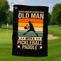 Pickleball Funny Golf Towel