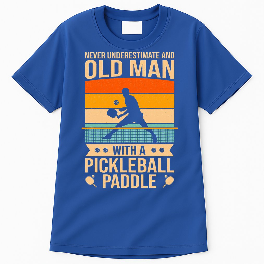 Pickleball Funny Tall T-Shirt