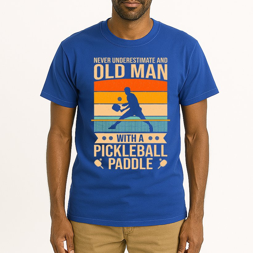Pickleball Funny Tall T-Shirt