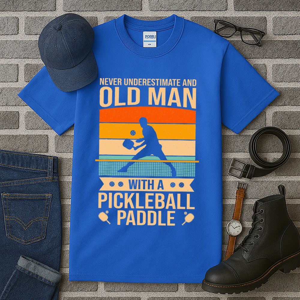 Pickleball Funny Tall T-Shirt