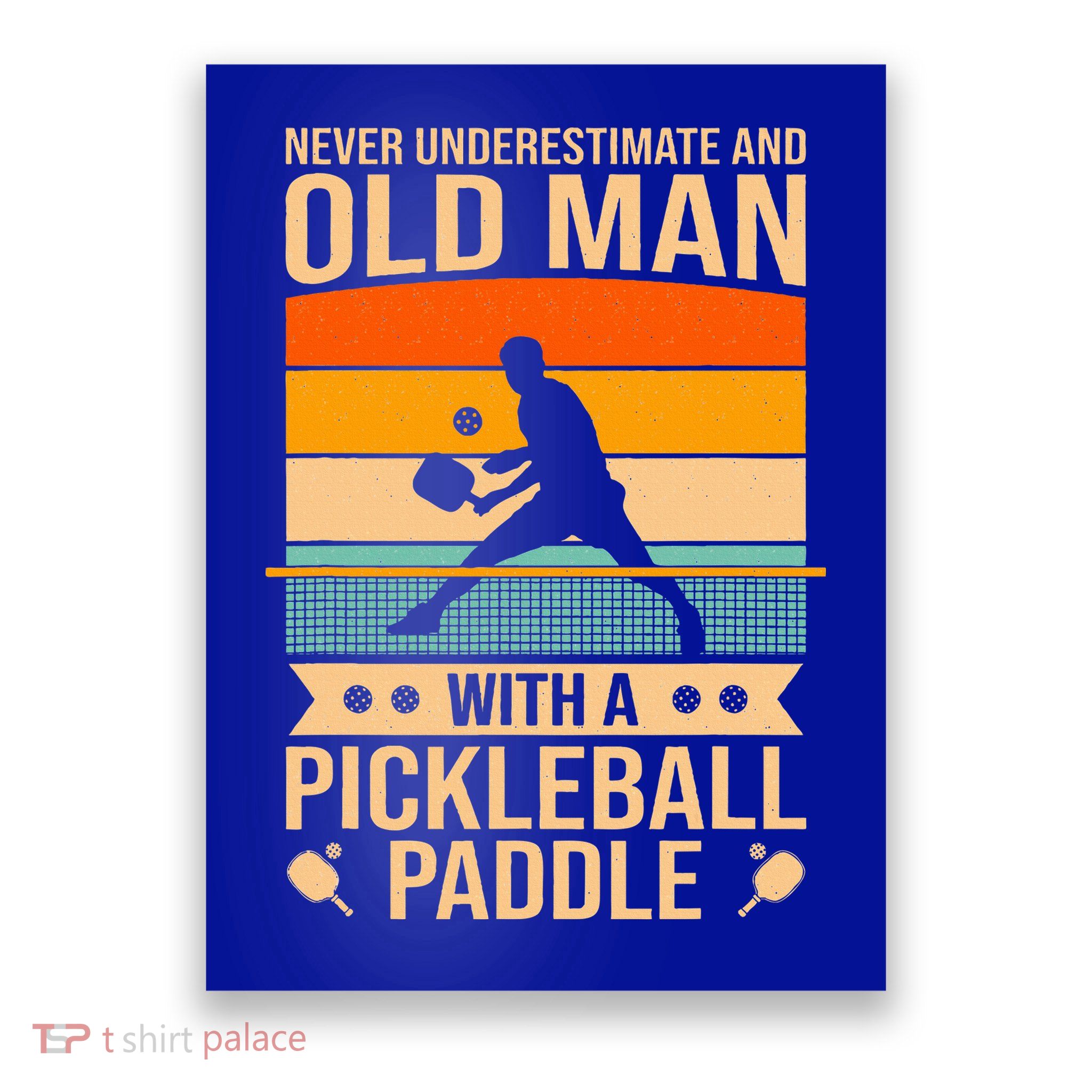 Pickleball Funny Poster