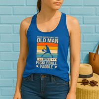 Pickleball Funny Womens Tank Top