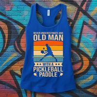 Pickleball Funny Womens Tank Top