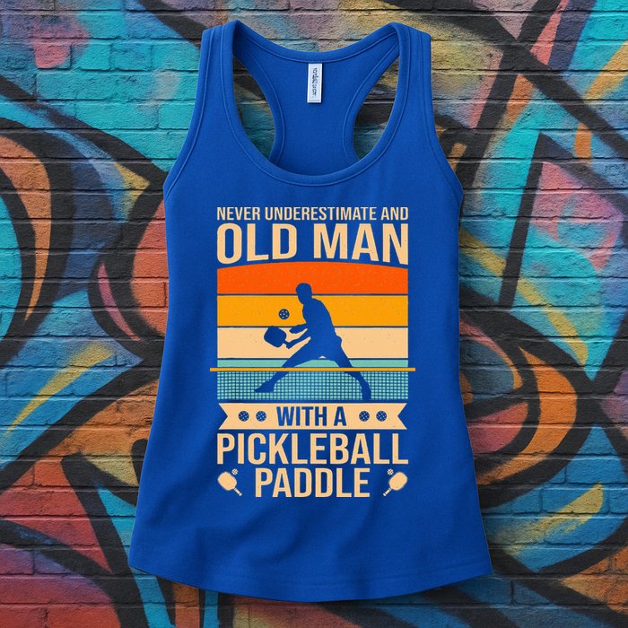 Pickleball Funny Womens Tank Top