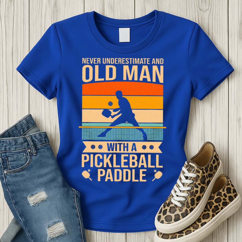 Pickleball Funny Womens T-Shirt