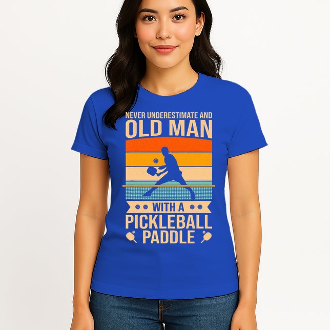 Pickleball Funny Womens T-Shirt