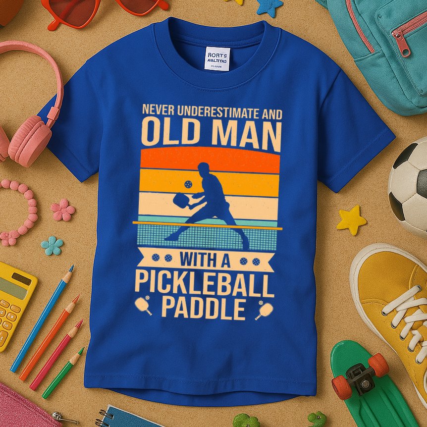 Pickleball Funny Kids T-Shirt