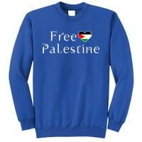 Palestine Free Palestine Free Gaza Palestine Flag Arabic Gift Sweatshirt