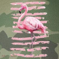 Pink Flamingo Legacy Tie Dye Trucker Hat