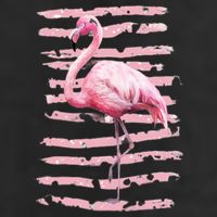 Pink Flamingo 7 Panel Mesh Trucker Snapback Hat