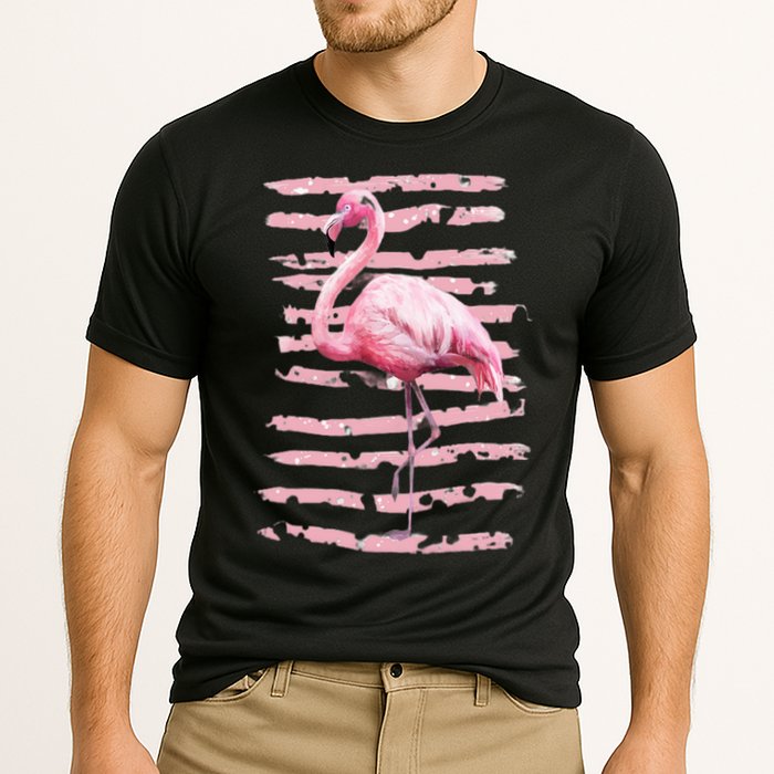 Pink Flamingo Cooling Performance Crew T-Shirt