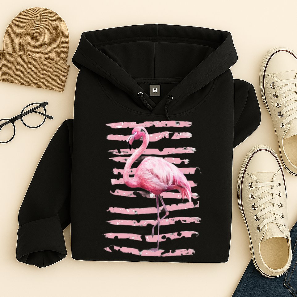 Pink Flamingo Hoodie