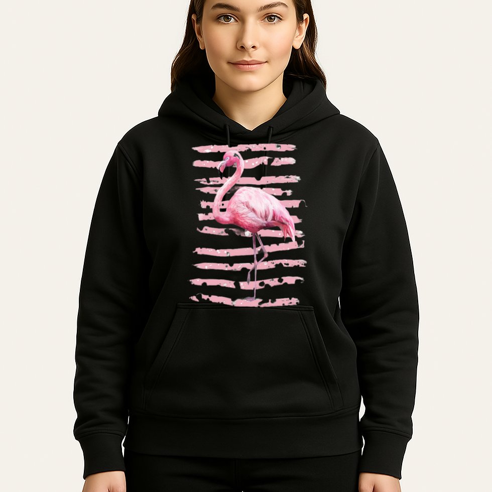 Pink Flamingo Hoodie