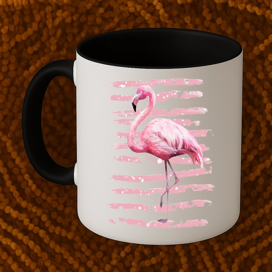 Pink Flamingo Mug