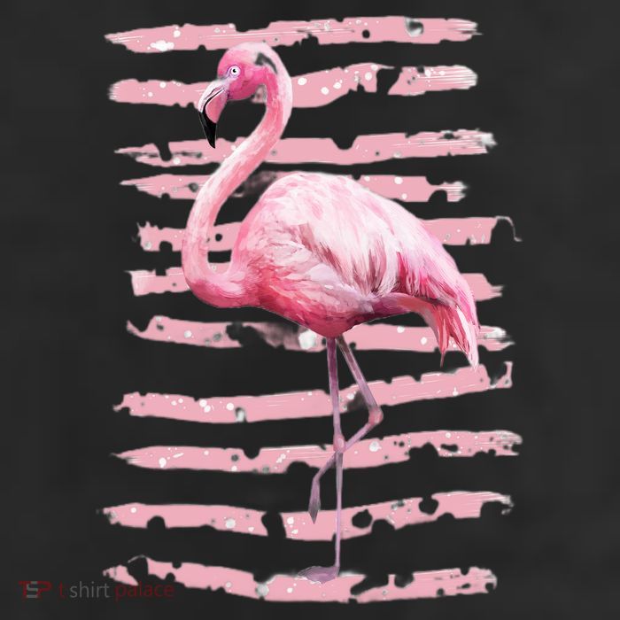 Pink Flamingo 11oz C Handle Ceramic Mug
