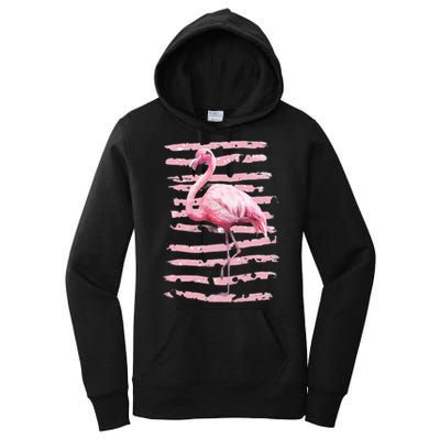 Pink Flamingo Women's Pullover Hoodie