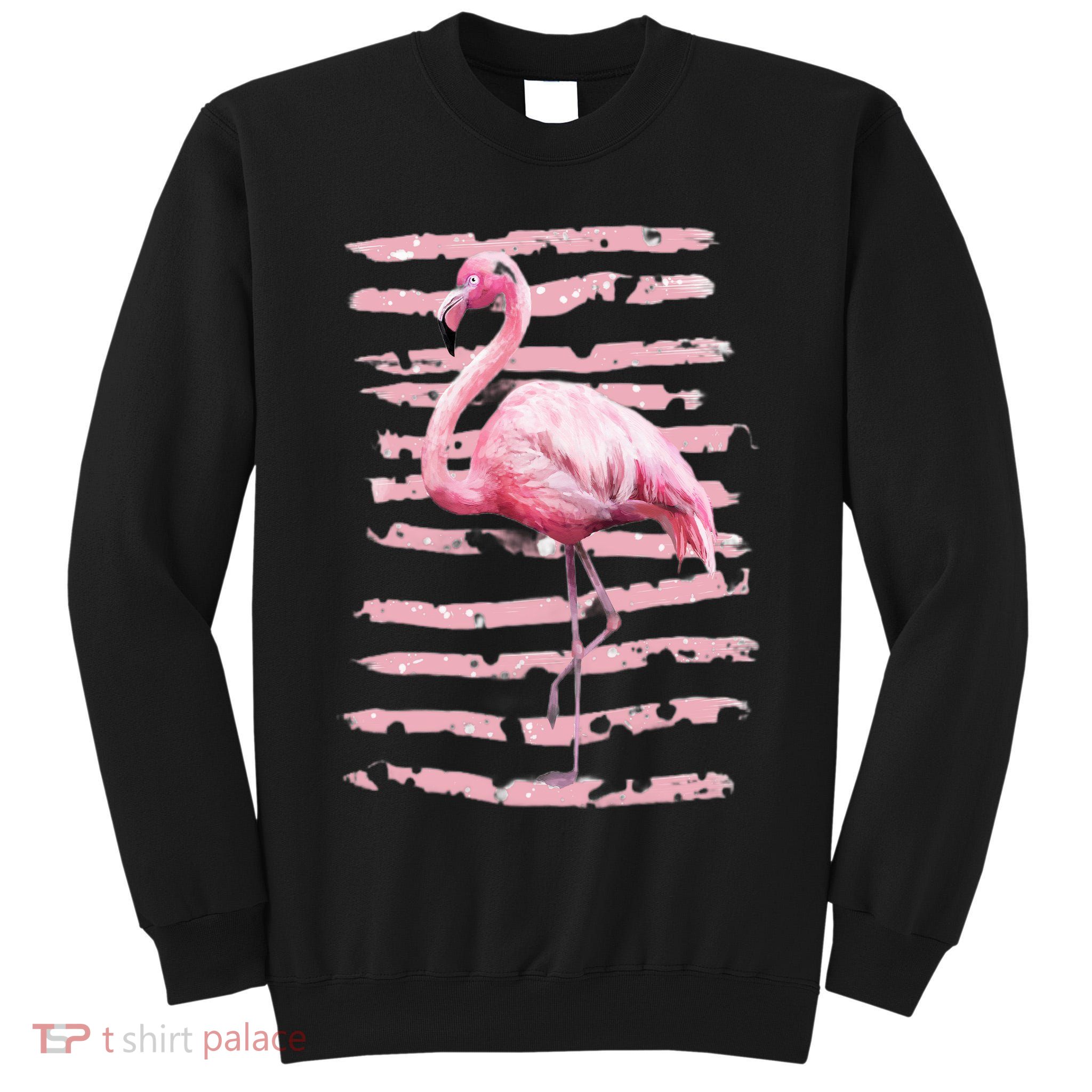 Pink Flamingo Tall Sweatshirt