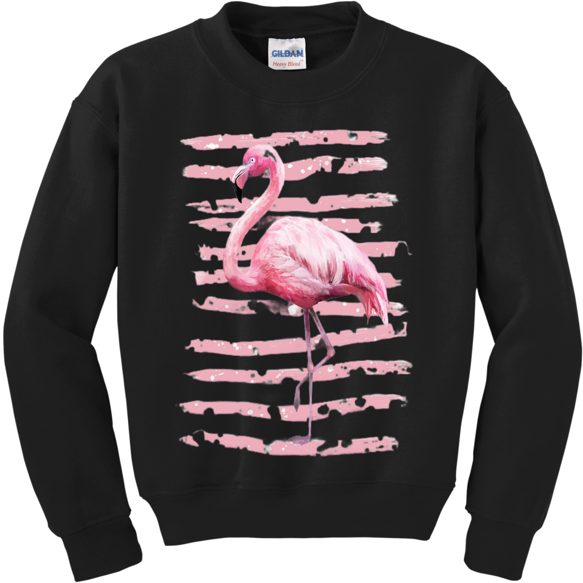 Pink Flamingo Kids Sweatshirt