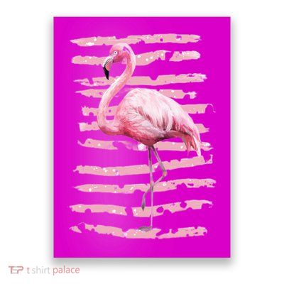 Pink Flamingo Poster